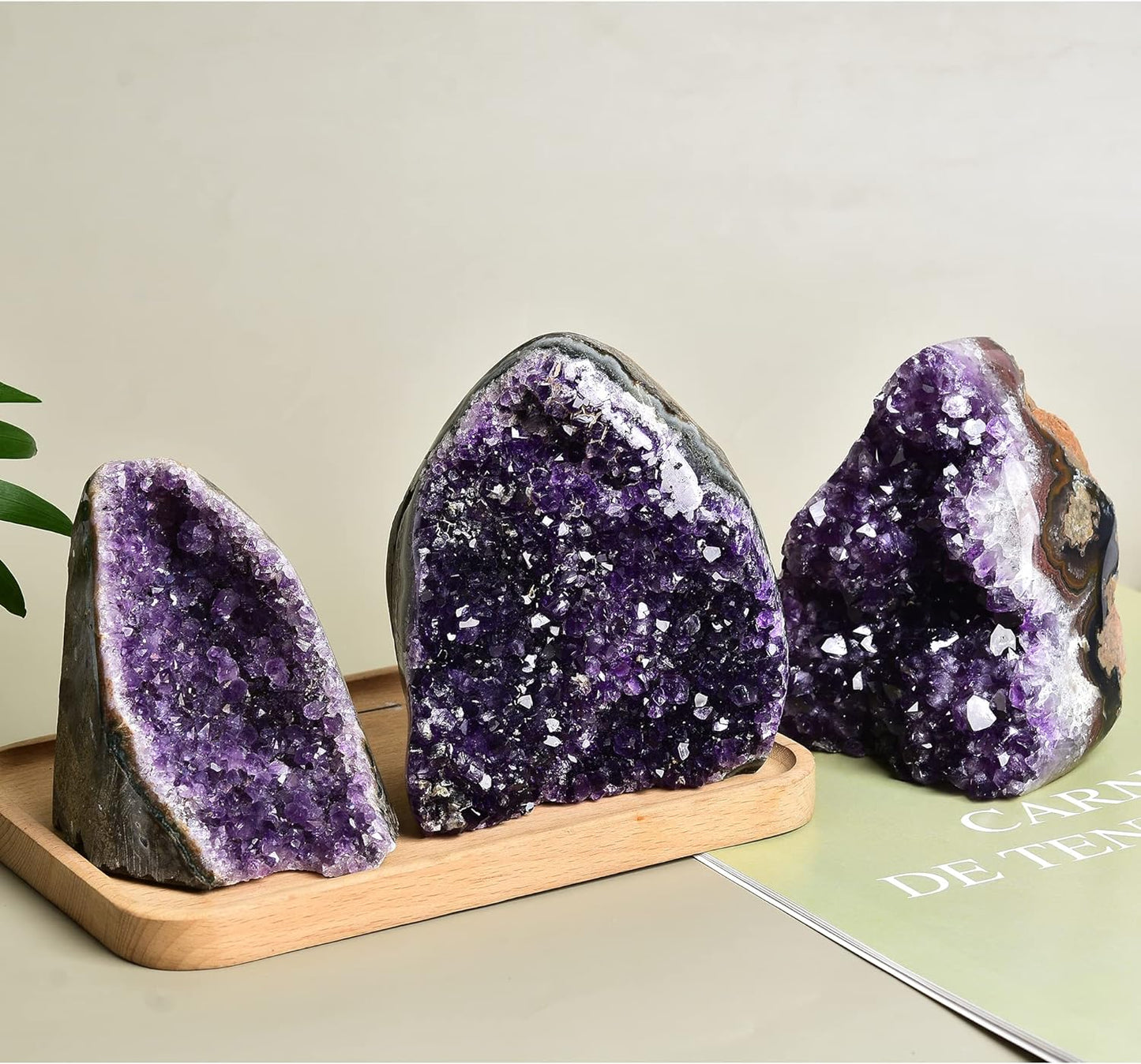 Natural Uruguay Amethyst Clusters Geode