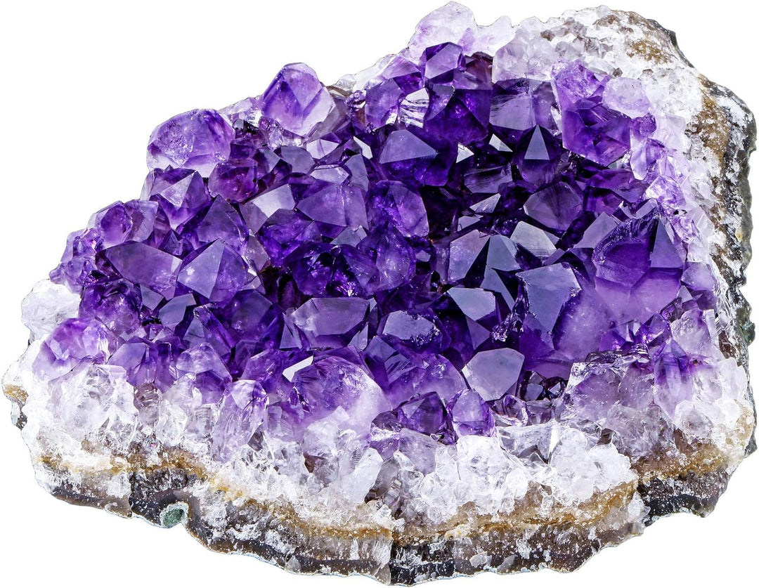 Amethyst Crystal Geode Cluster Raw Amethyst Rock