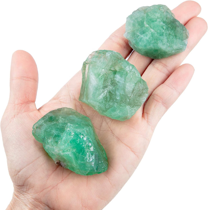 RougGreen Fluorite Crystalh Raw