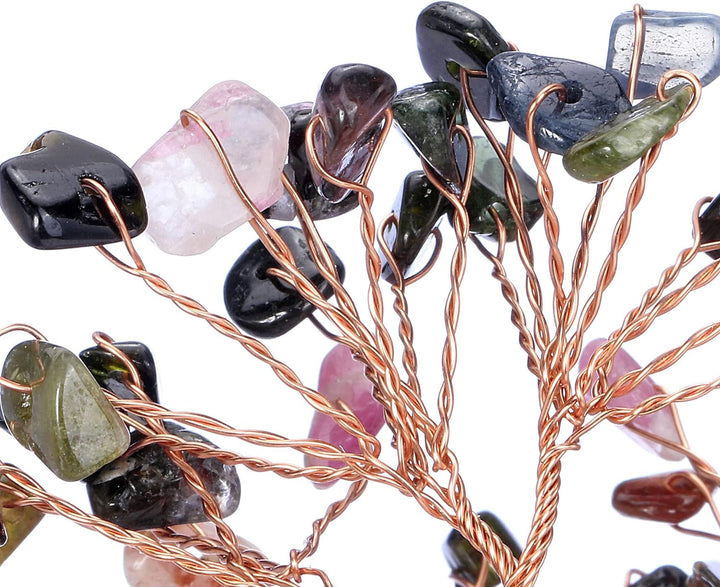 Natural Black Tourmaline Crystal Tree