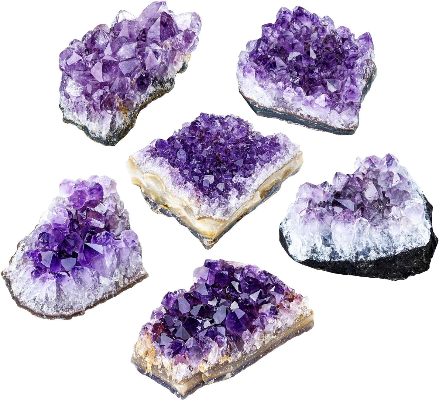 Amethyst Crystal Geode Cluster Raw Amethyst Rock