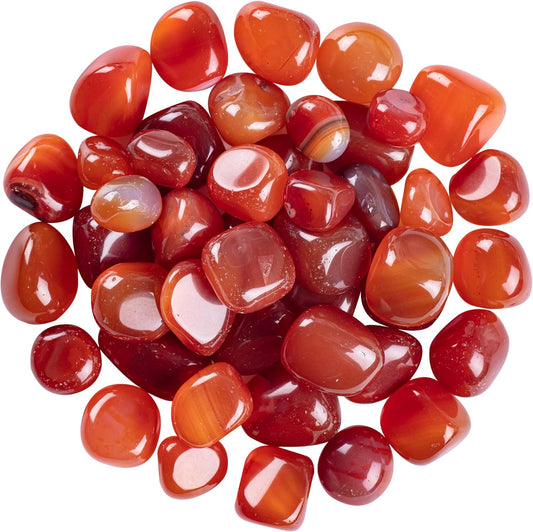 Red Agate Tumbled Stones