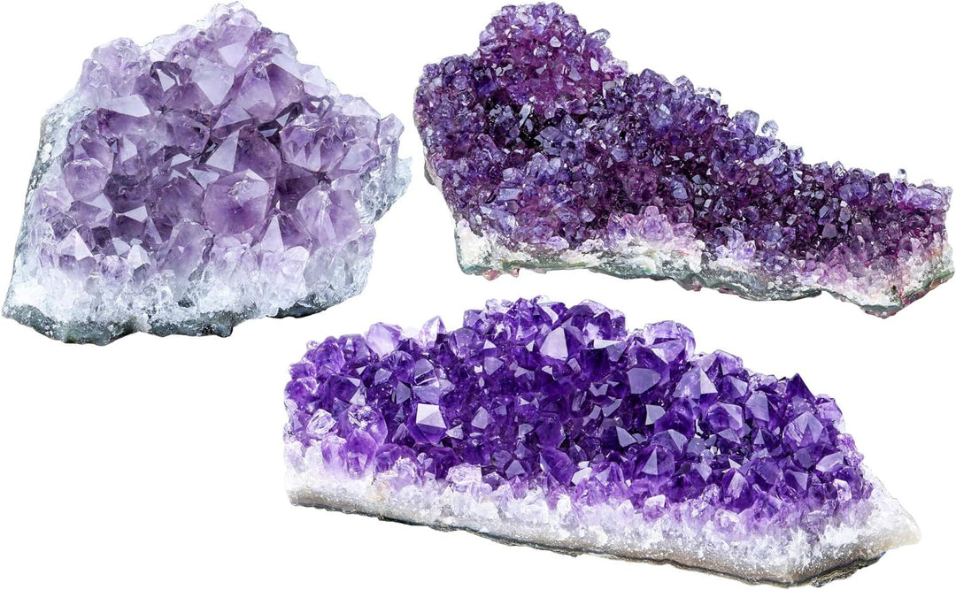 Amethyst Crystal Geode Cluster Raw Amethyst Rock