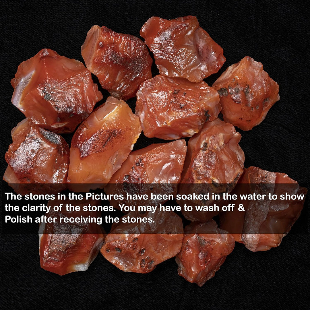 Carnelian Raw Gemstones