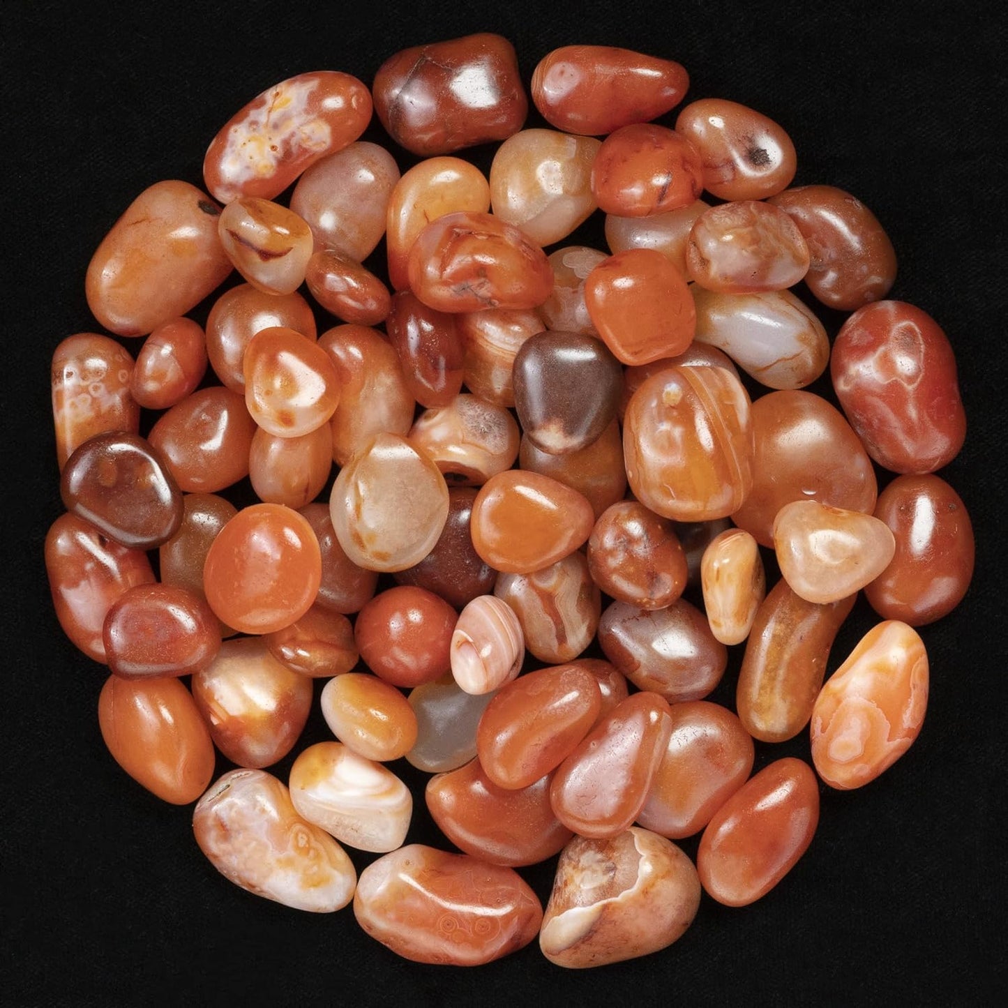 Carnelian Tumbled Stones and Crystals