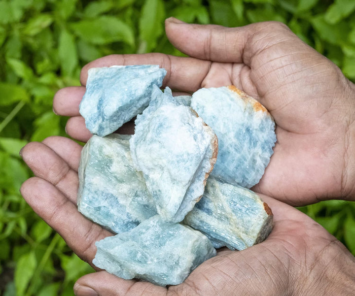 Aquamarine Rough Bulk Natural Stone