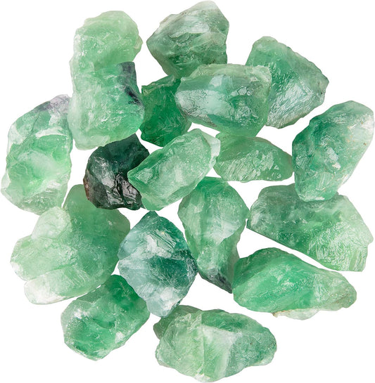 RougGreen Fluorite Crystalh Raw