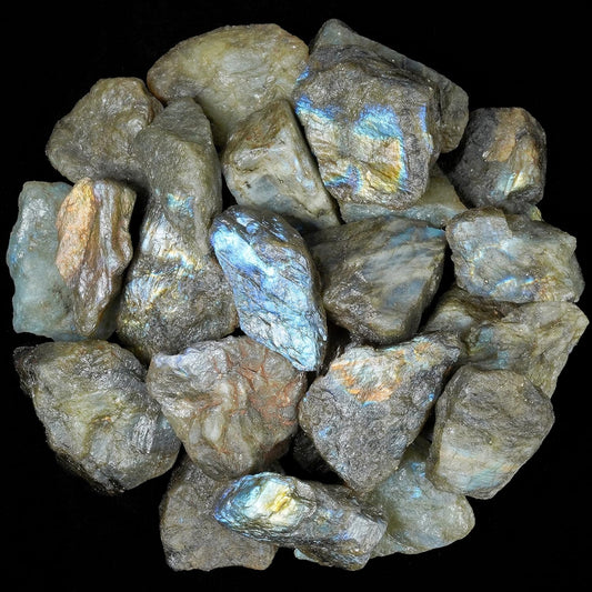 Bulk Raw Labradorite Rough Gemstone