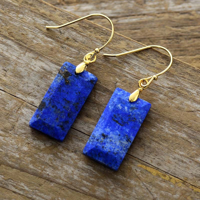 Natural Lapis Lazuli Earings