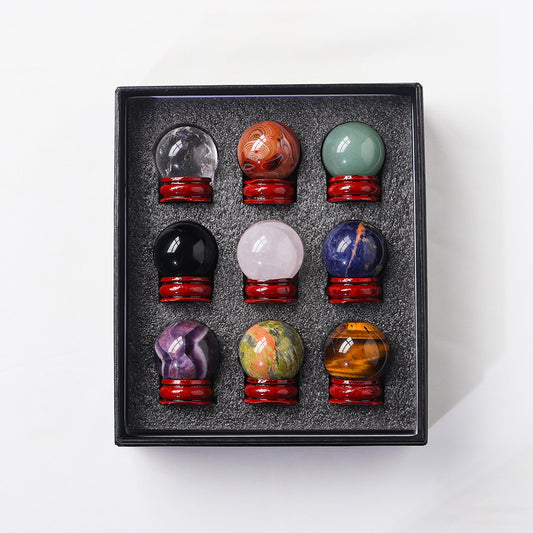 Crystal Sphere Set