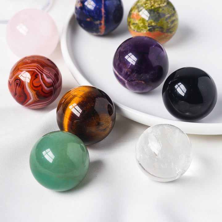 Crystal Sphere Set