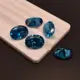 Natural Stone Oval Cut Blue Topaz For Ring Earring Jewelry