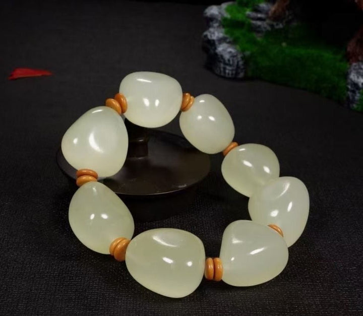 Natural Afghan Jade Bracelet