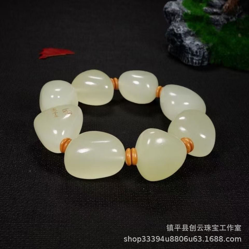 Natural Afghan Jade Bracelet