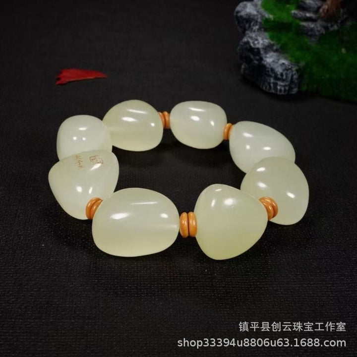 Natural Afghan Jade Bracelet