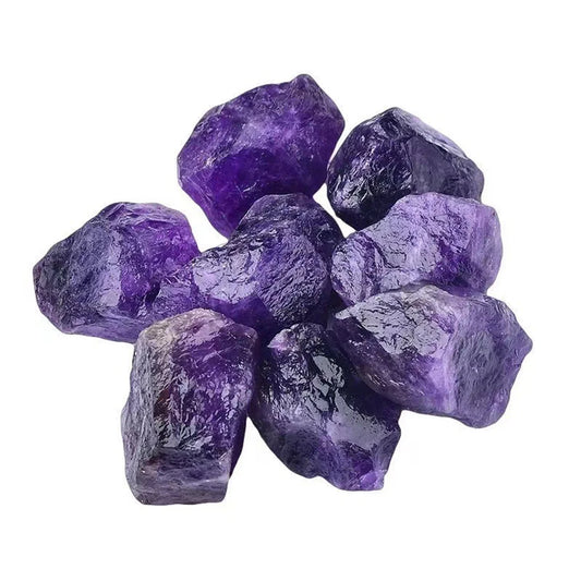 Natural Raw Purple Amethyst Crystal Gemstone