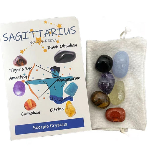 SAGITTARIUS ZODIAC CRYSTAL HEALING STONES