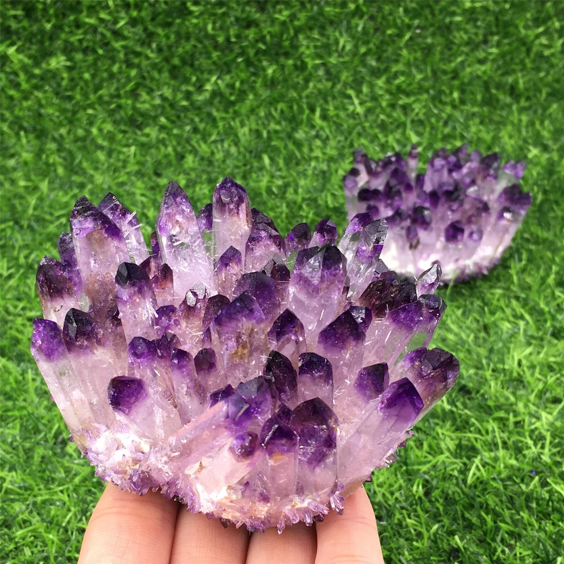 Amethyst Cluster Quartz Crystal Cluster