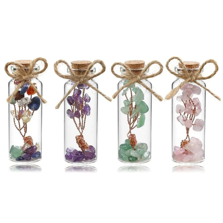 MINI CRYSTAL TREE WISHING JAR